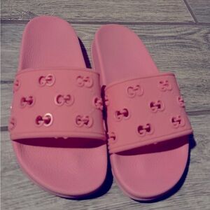 Fucci pink Slides - size 8